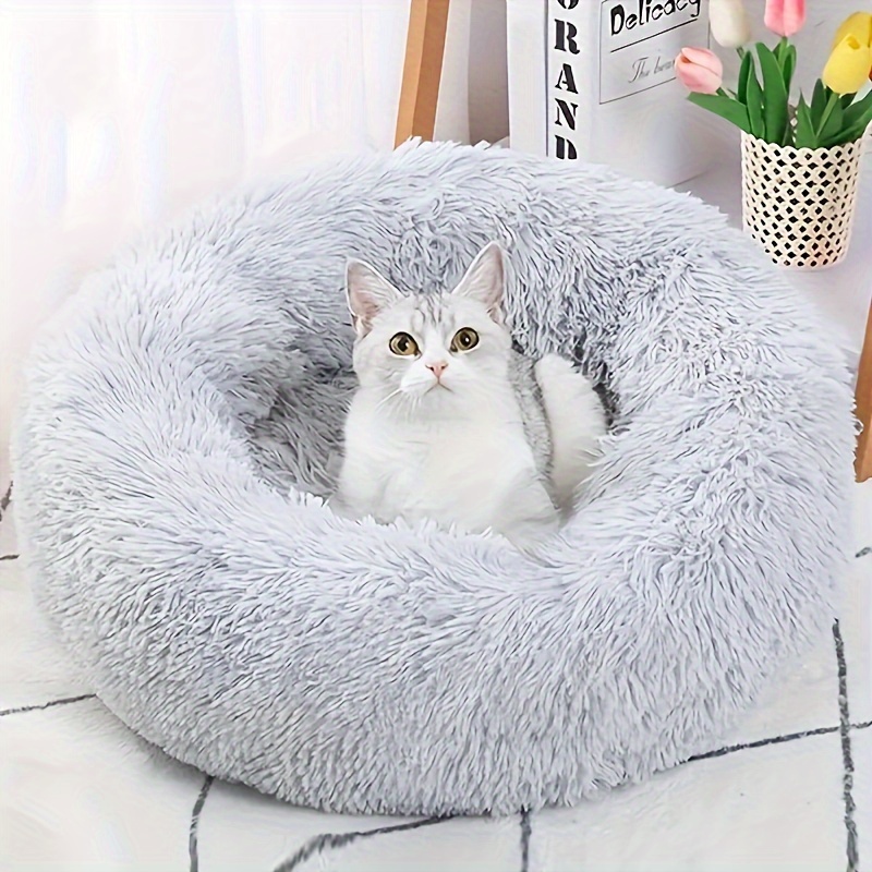 Calming Donut Cuddler Cat Bed – Crazy Cat Ladies