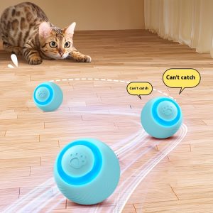 Smart Automatic Rolling Cat Ball – Crazy Cat Ladies