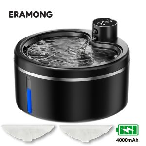 Wireless Rechargeable Cat Water Fountain 2.5L – Crazy Cat Ladies