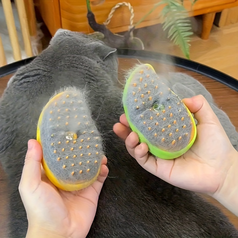Self-Cleaning Cat Steam Brush – Crazy Cat Ladies