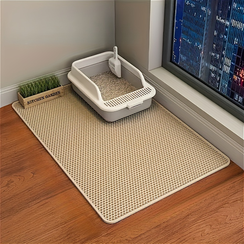 Double-Layer Honeycomb Litter Trapping Mat – Crazy Cat Ladies